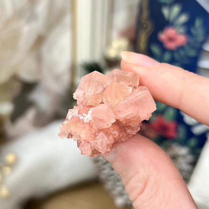 Mini Pink Halite Specimen from Searles Lake, California