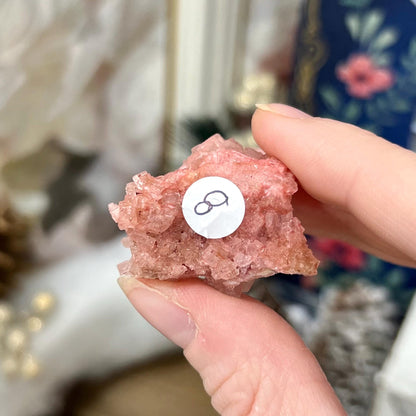 Mini Pink Halite Specimen from Searles Lake, California