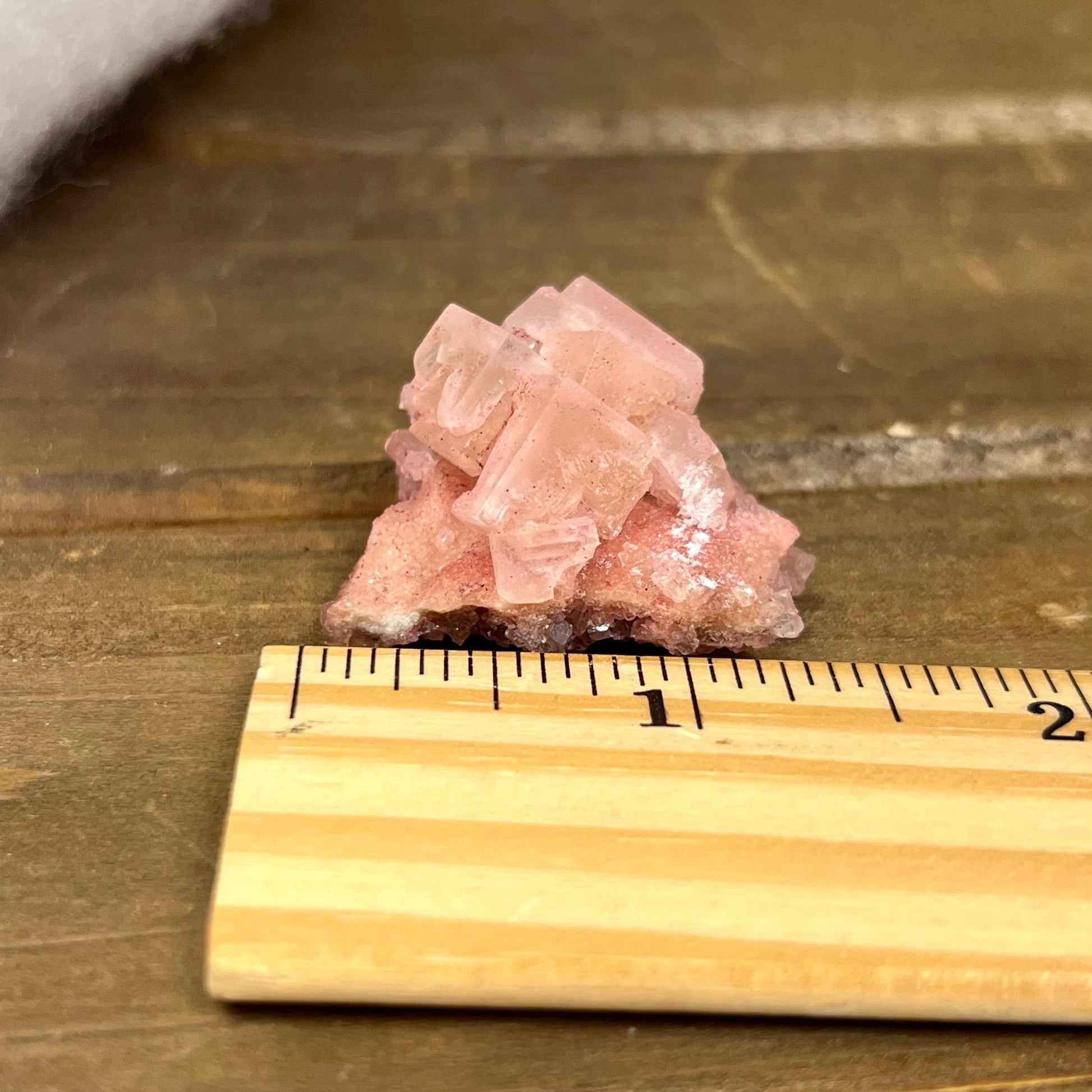 Mini Pink Halite Specimen from Searles Lake, California