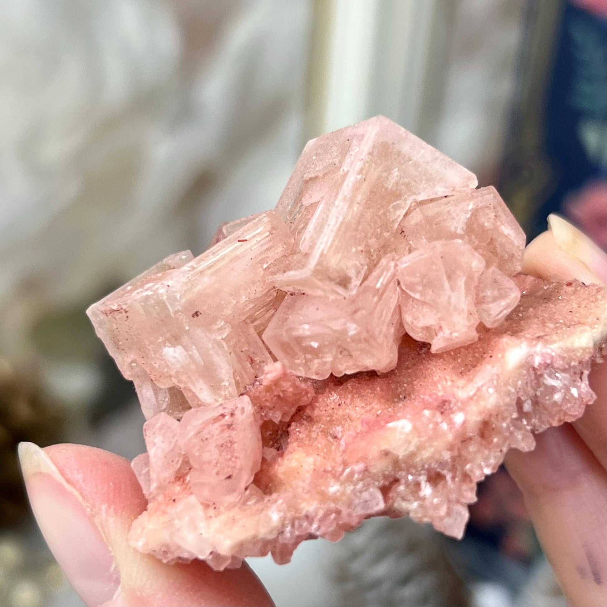 Small Pink Halite Specimen from Searles Lake, California