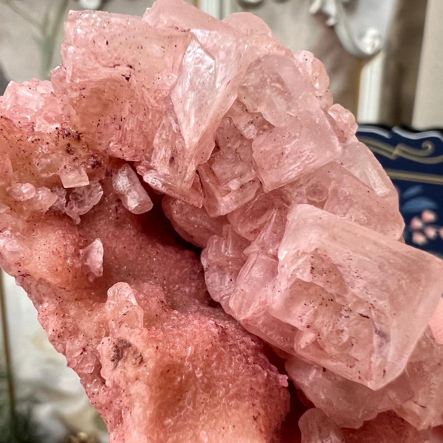 Pink Halite Specimen from Searles Lake, California