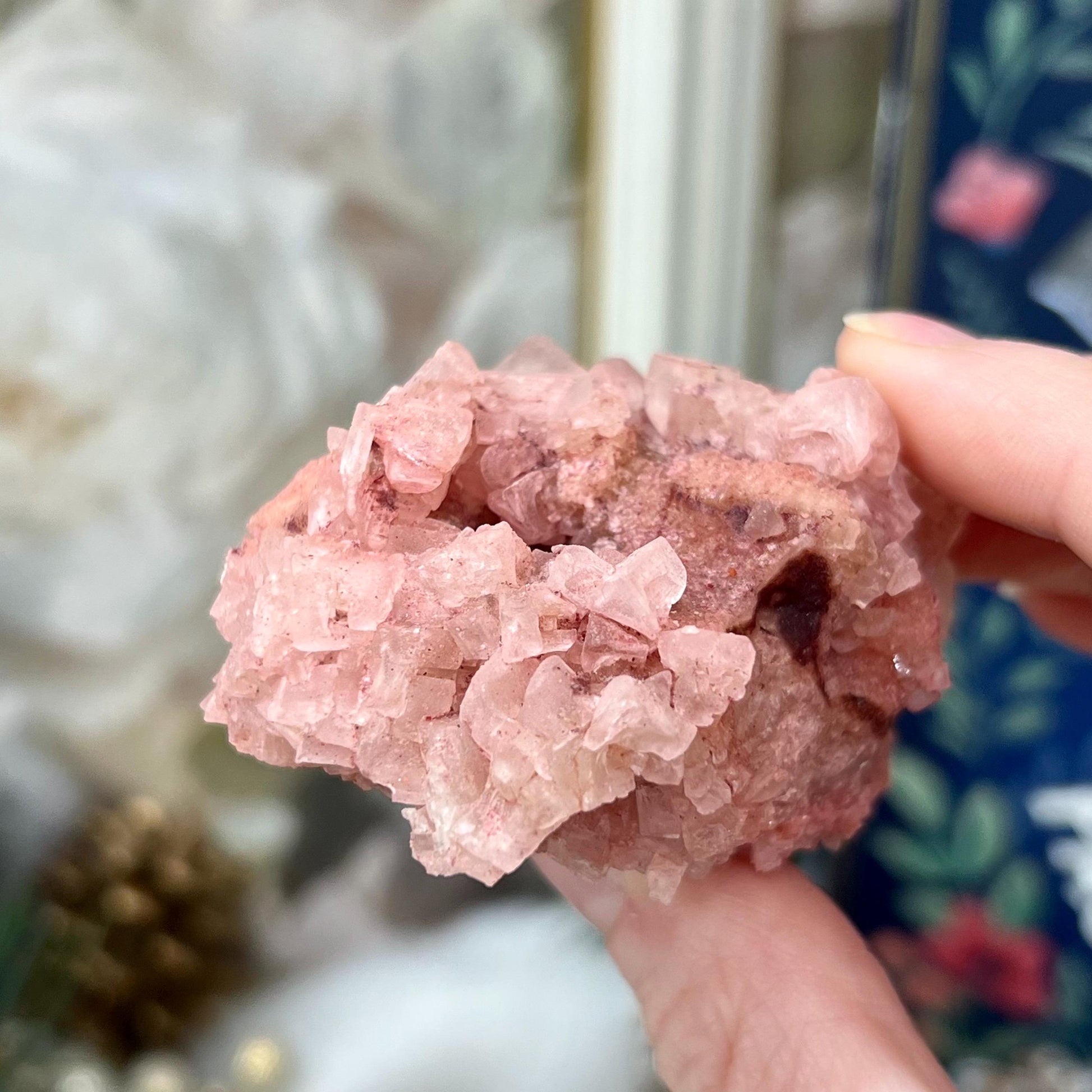 Pink Halite Specimen from Searles Lake, California