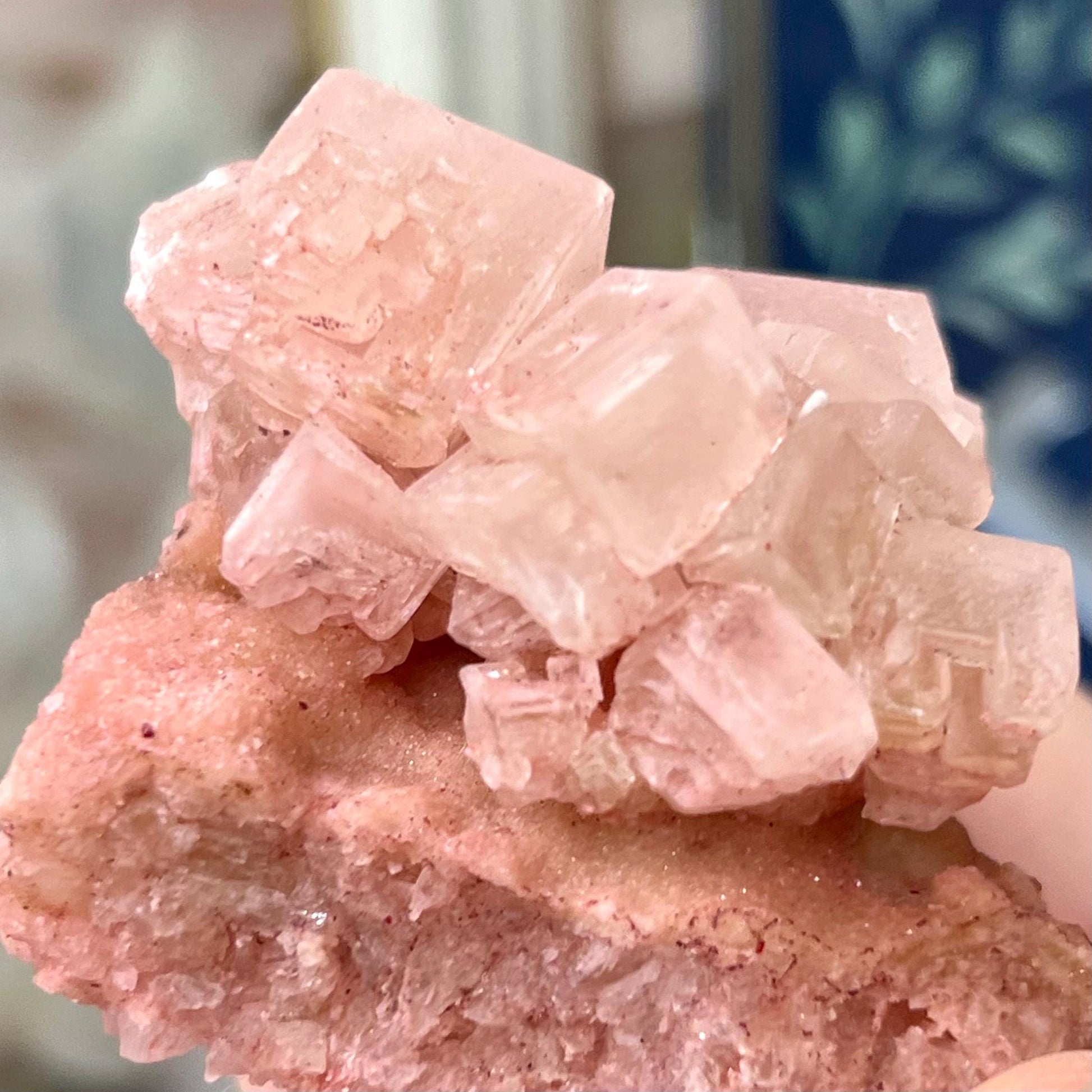 Pink Halite Specimen from Searles Lake, California