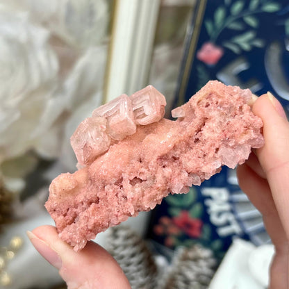 Pink Halite Specimen from Searles Lake, California