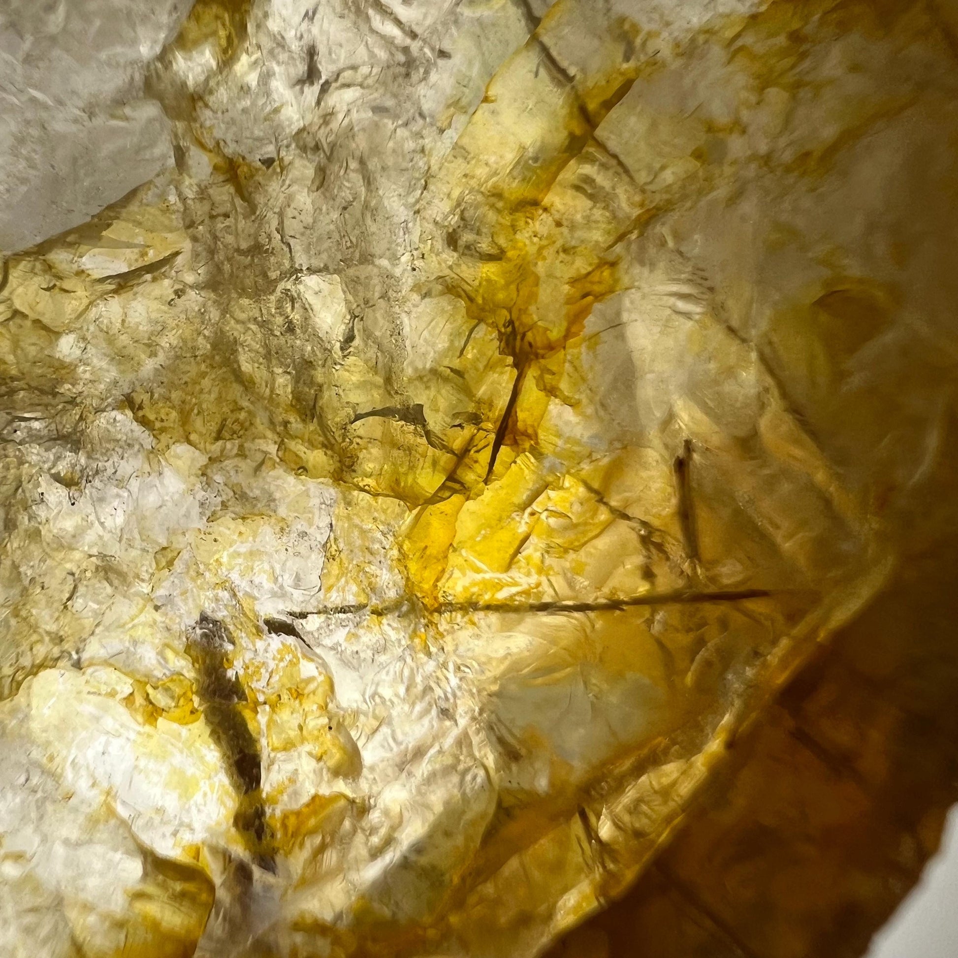 Raw Golden Rutile Quartz Chunk | Golden Healer Quartz | Rutilated Quartz