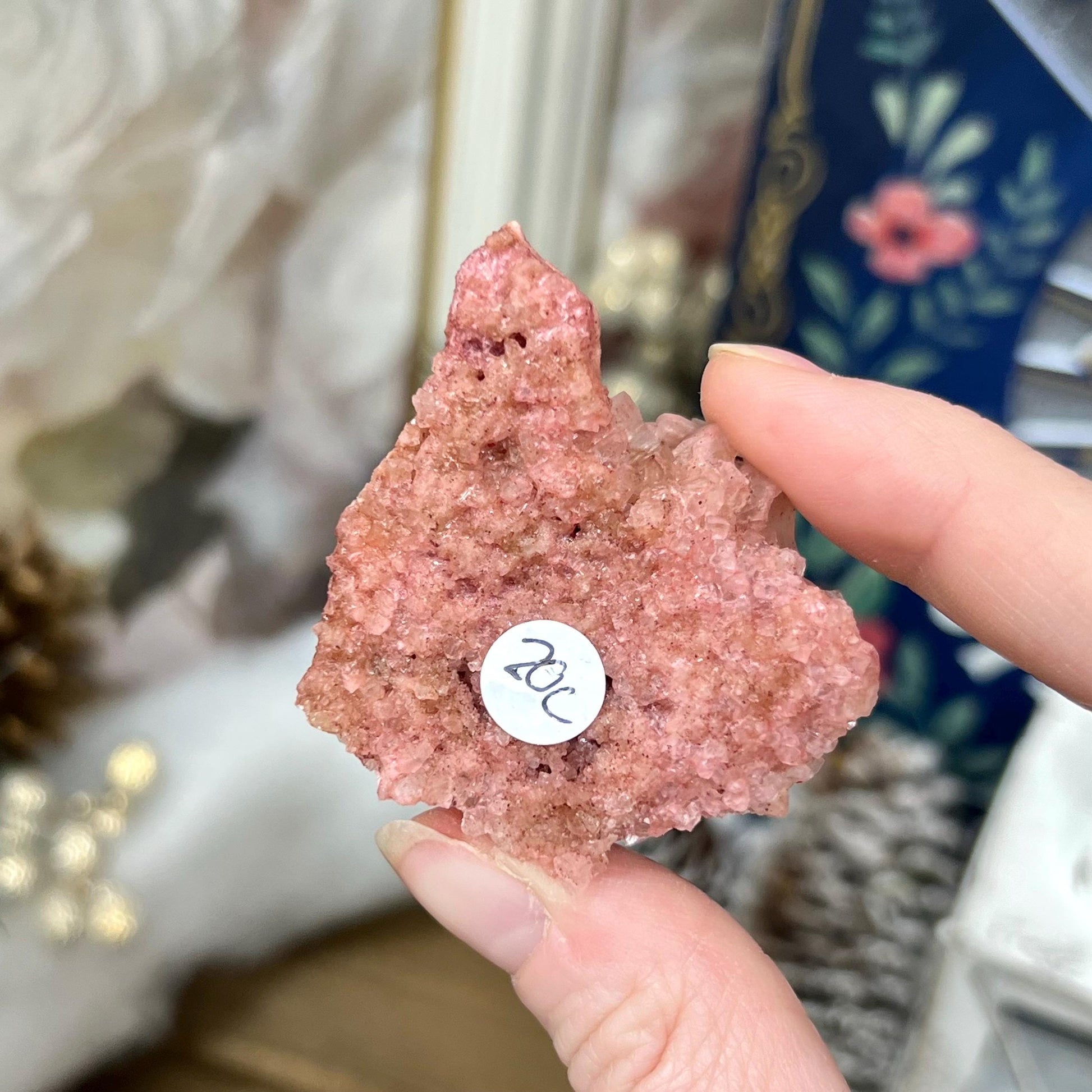 Small Pink Halite Specimen from Searles Lake, California