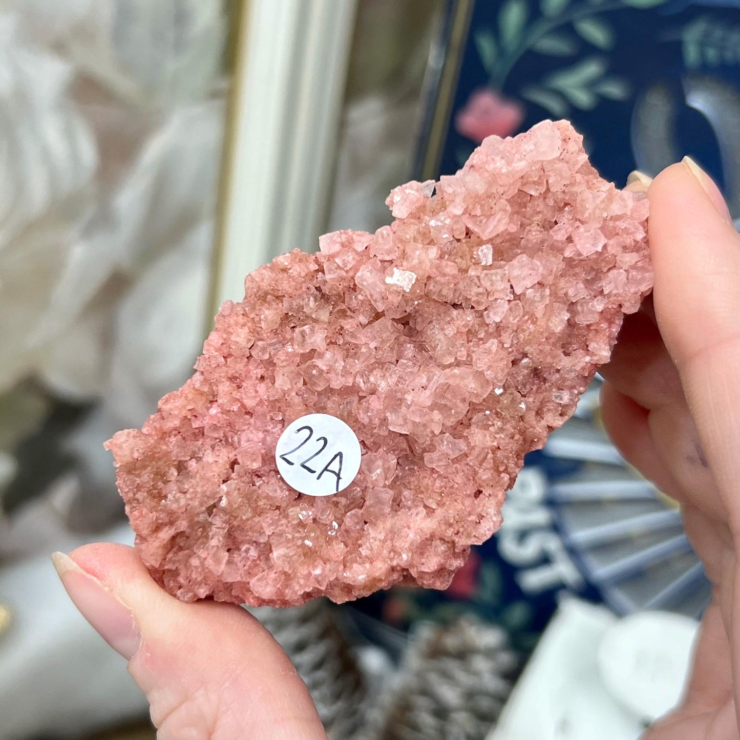 Pink Halite Specimen from Searles Lake, California