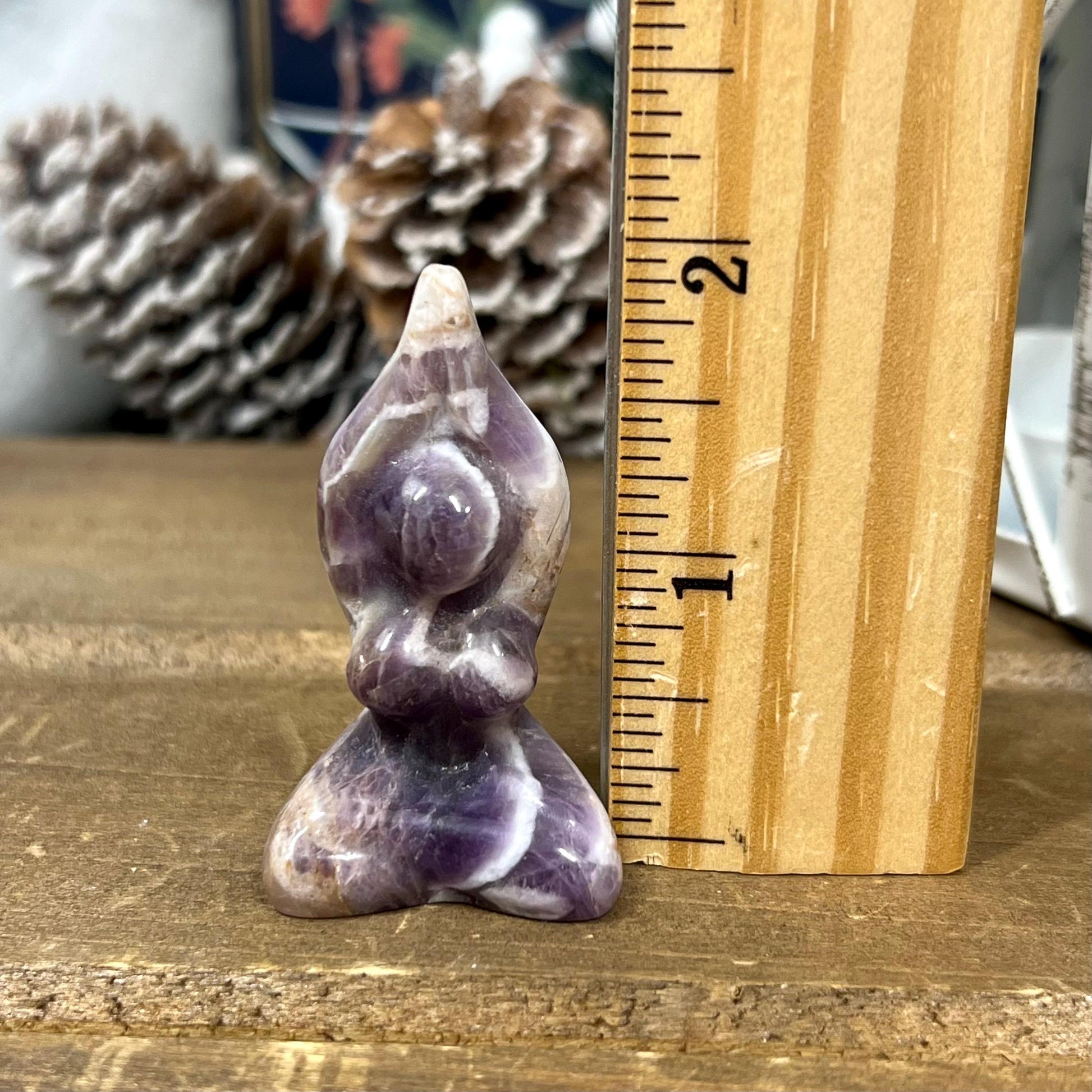 Small Amethyst Goddess | Dream Amethyst Goddess | Crystal Goddess Carving