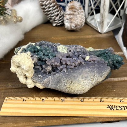 Large Grape Agate Cluster | Multicolored Grape Agate Specimen | Green Grape Agate | Grape Amethyst | Botryoidal Chalcedony