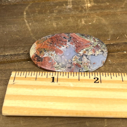 Colorful Moss Agate Cab from India | Moss Agate Cabochon