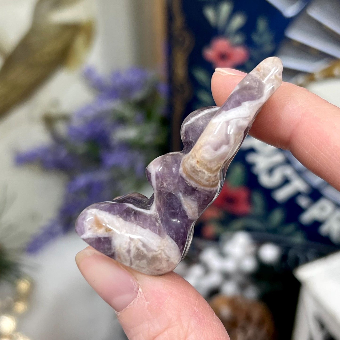 Small Amethyst Goddess | Dream Amethyst Goddess | Crystal Goddess Carving