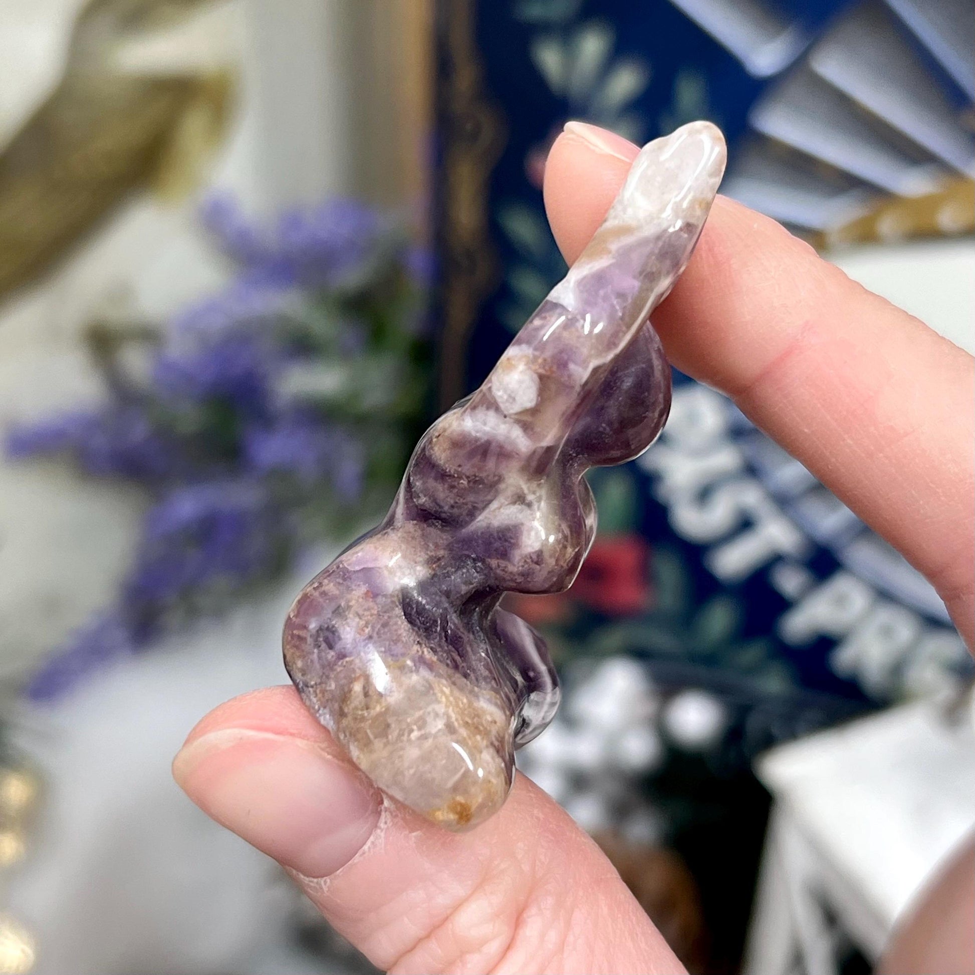 Small Amethyst Goddess | Dream Amethyst Goddess | Crystal Goddess Carving