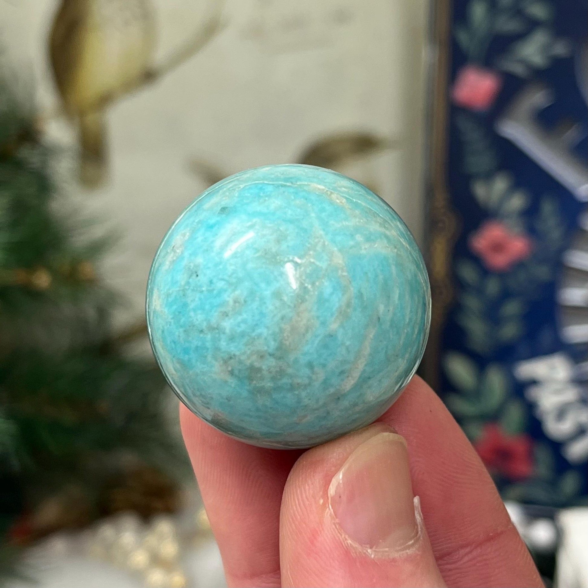 Small Amazonite Sphere