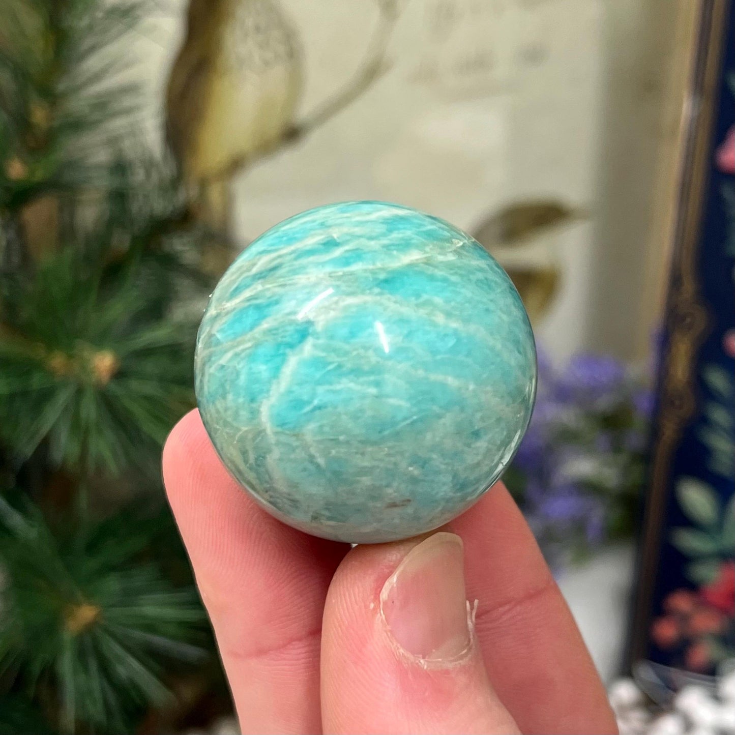 Small Amazonite Sphere