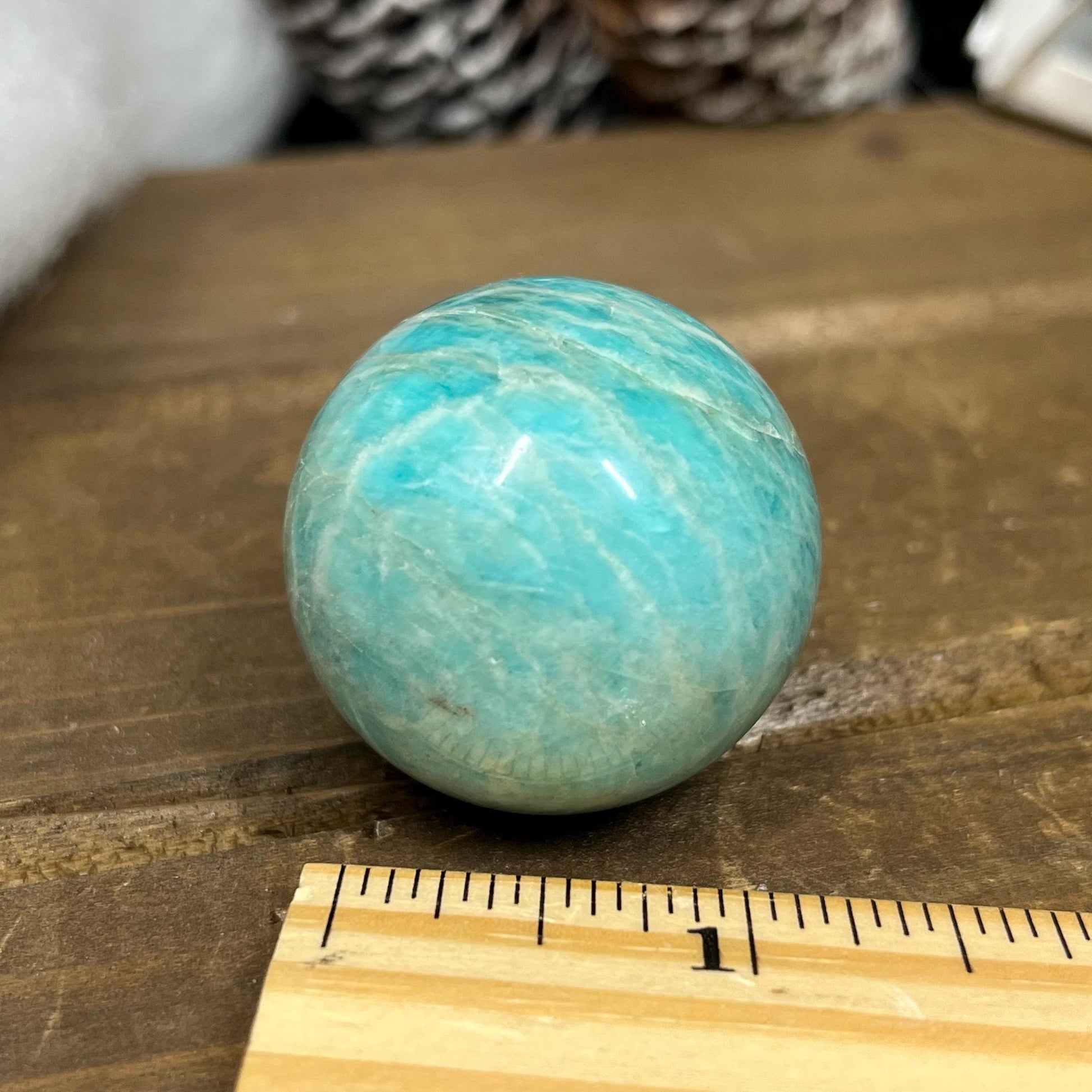 Small Amazonite Sphere