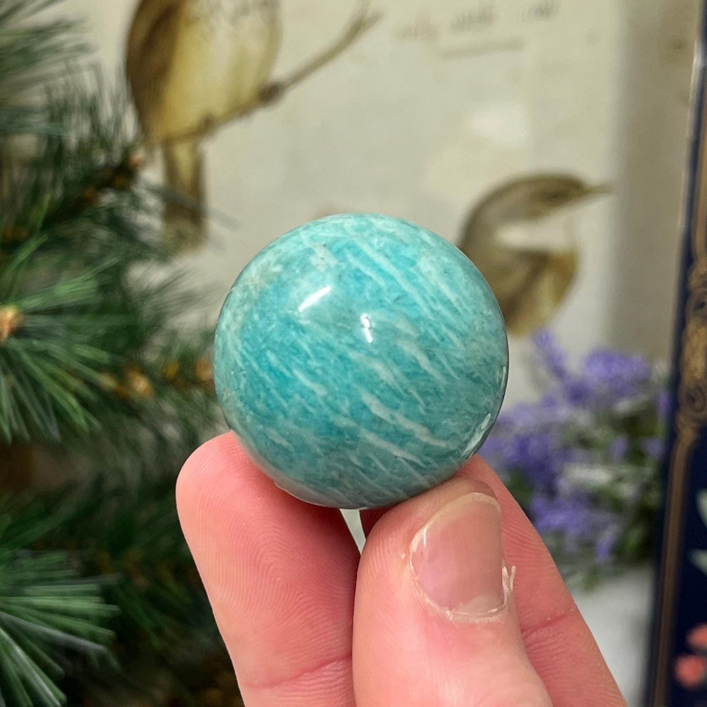 Small Amazonite Sphere