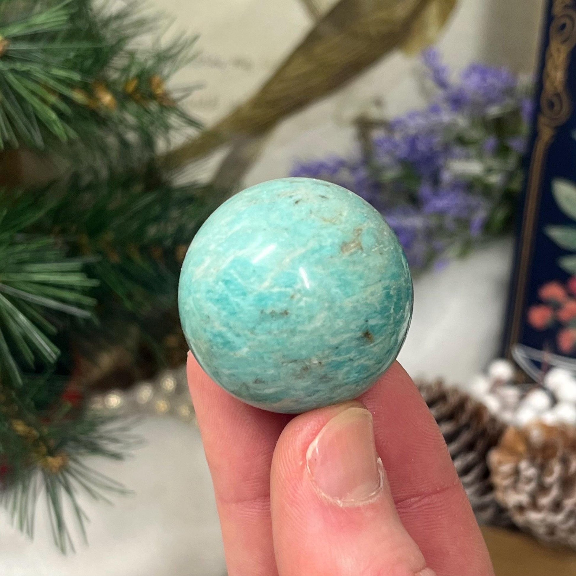 Small Amazonite Sphere