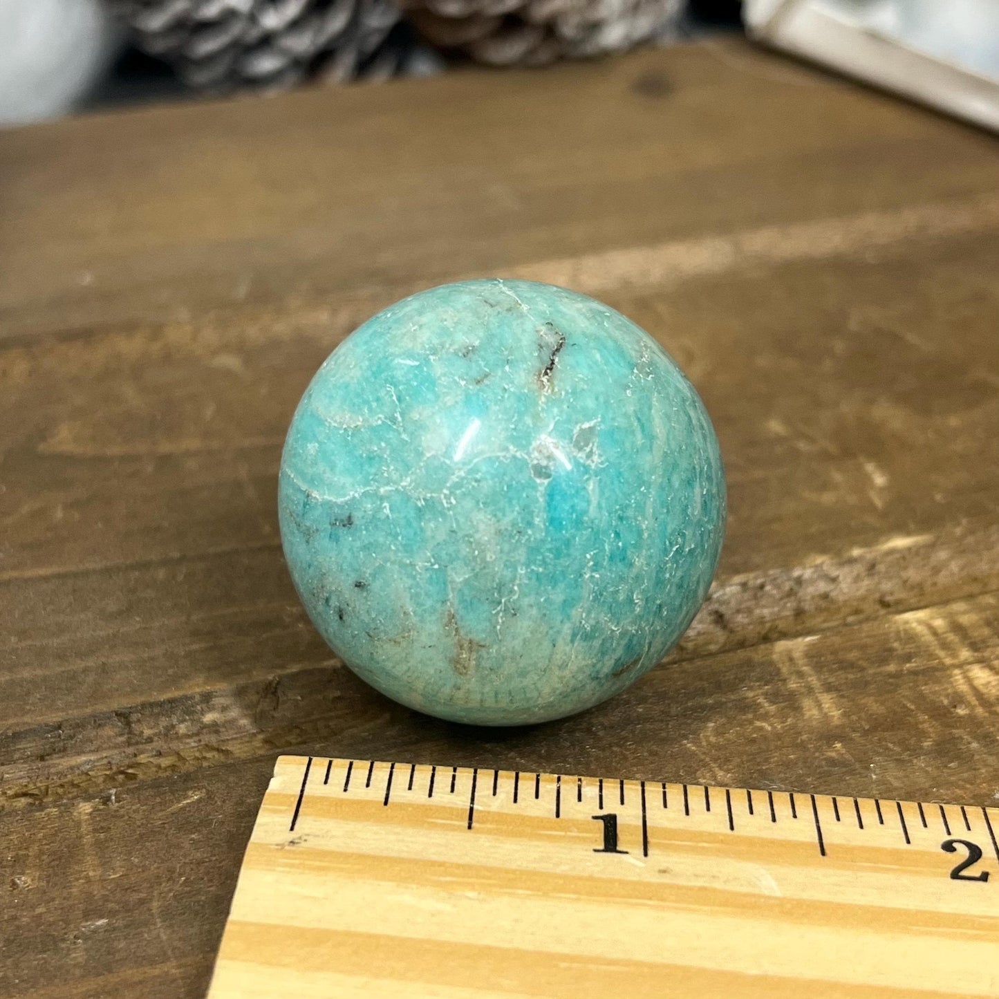 Small Amazonite Sphere