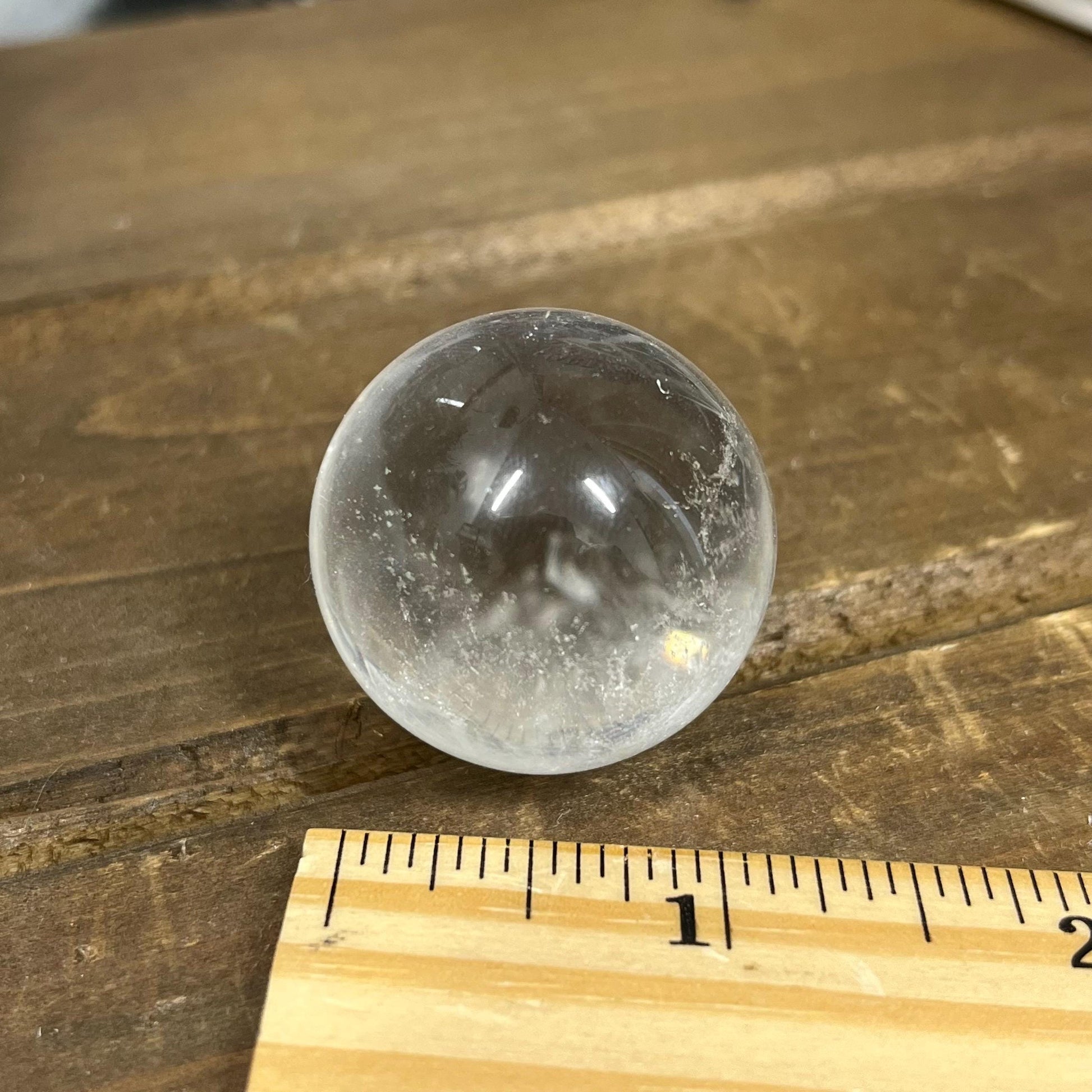 Small Brazilian Quartz Sphere | Clear Quartz Sphere