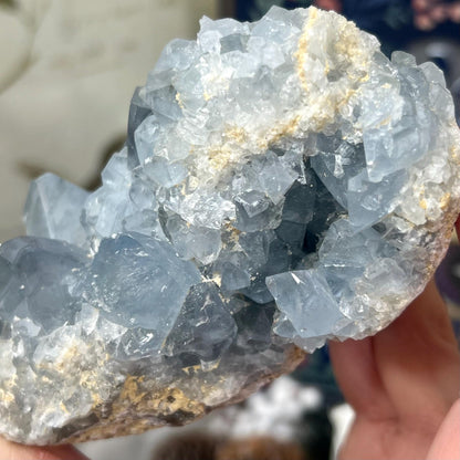 High Quality Celestite Cluster | Gemmy Celestite Geode