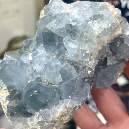 High Quality Celestite Cluster | Gemmy Celestite Geode