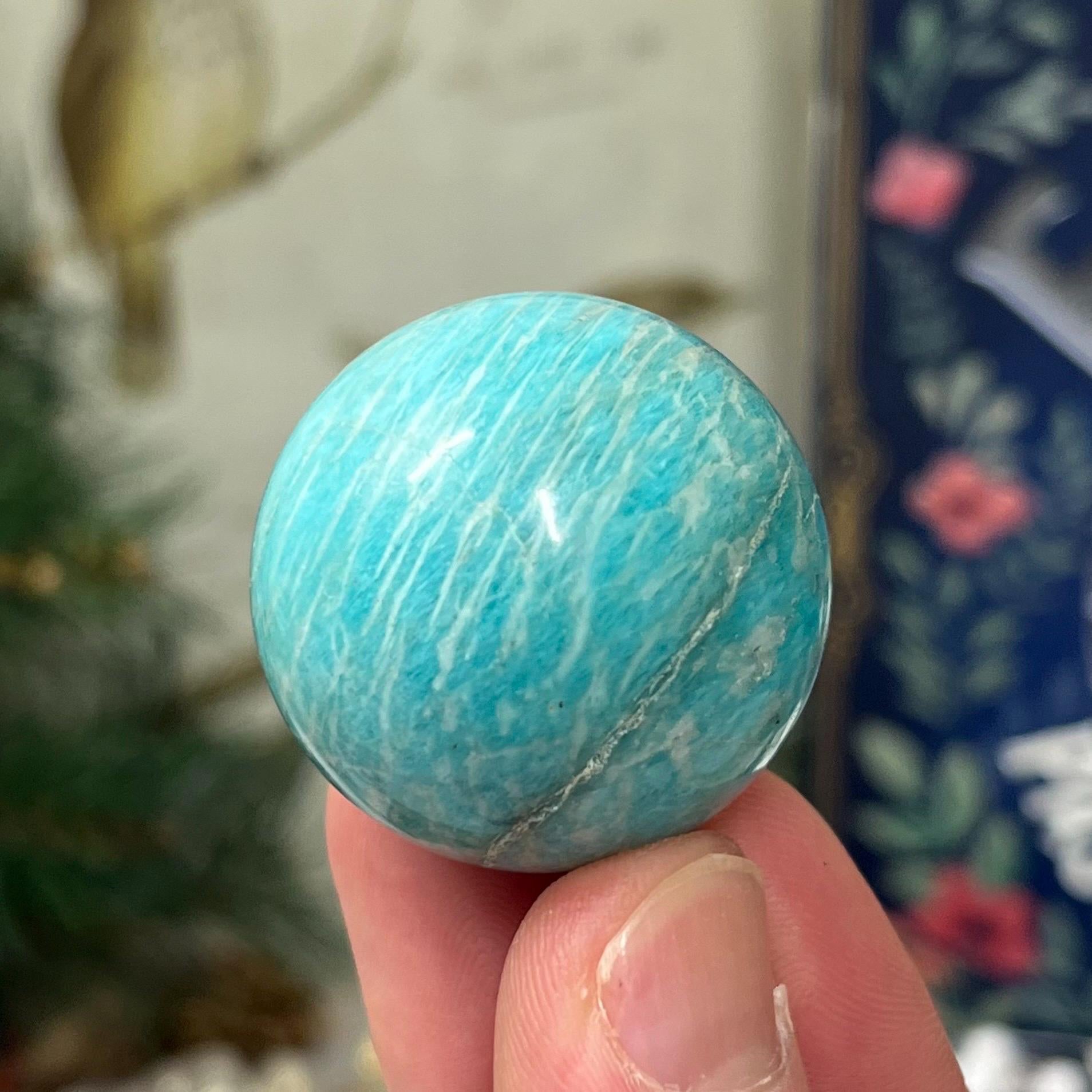 Small Amazonite Sphere