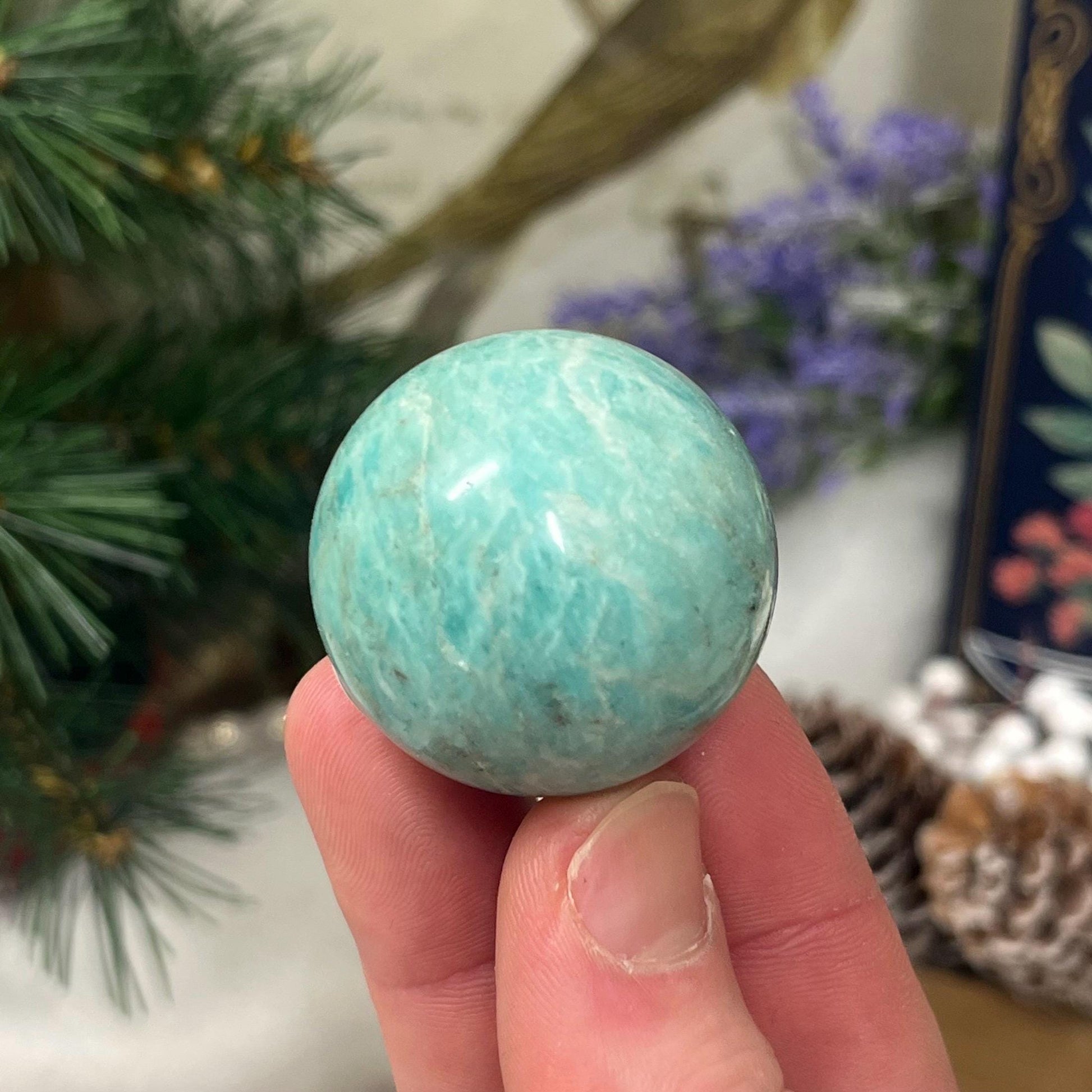 Small Amazonite Sphere