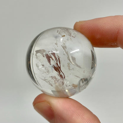 Quartz Sphere with Rainbows | Clear Quartz Sphere