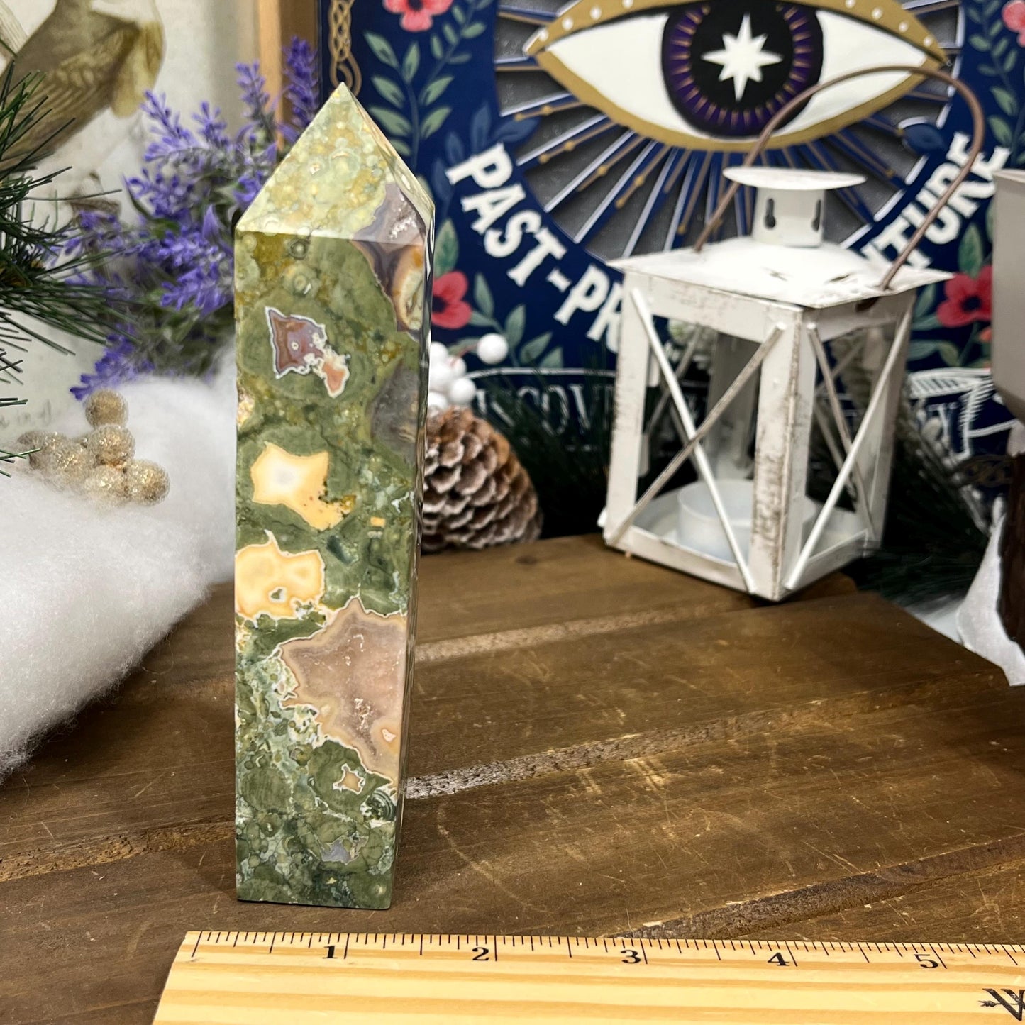 Rainforest Rhyolite Tower | Rainforest Jasper