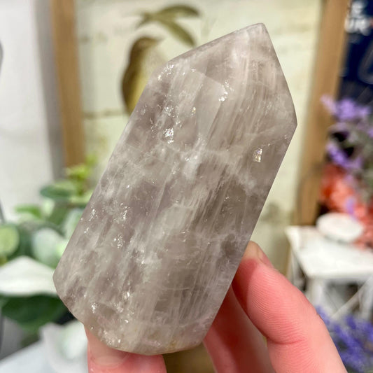 Unique Rose Quartz Tower | Blue Rose Quartz