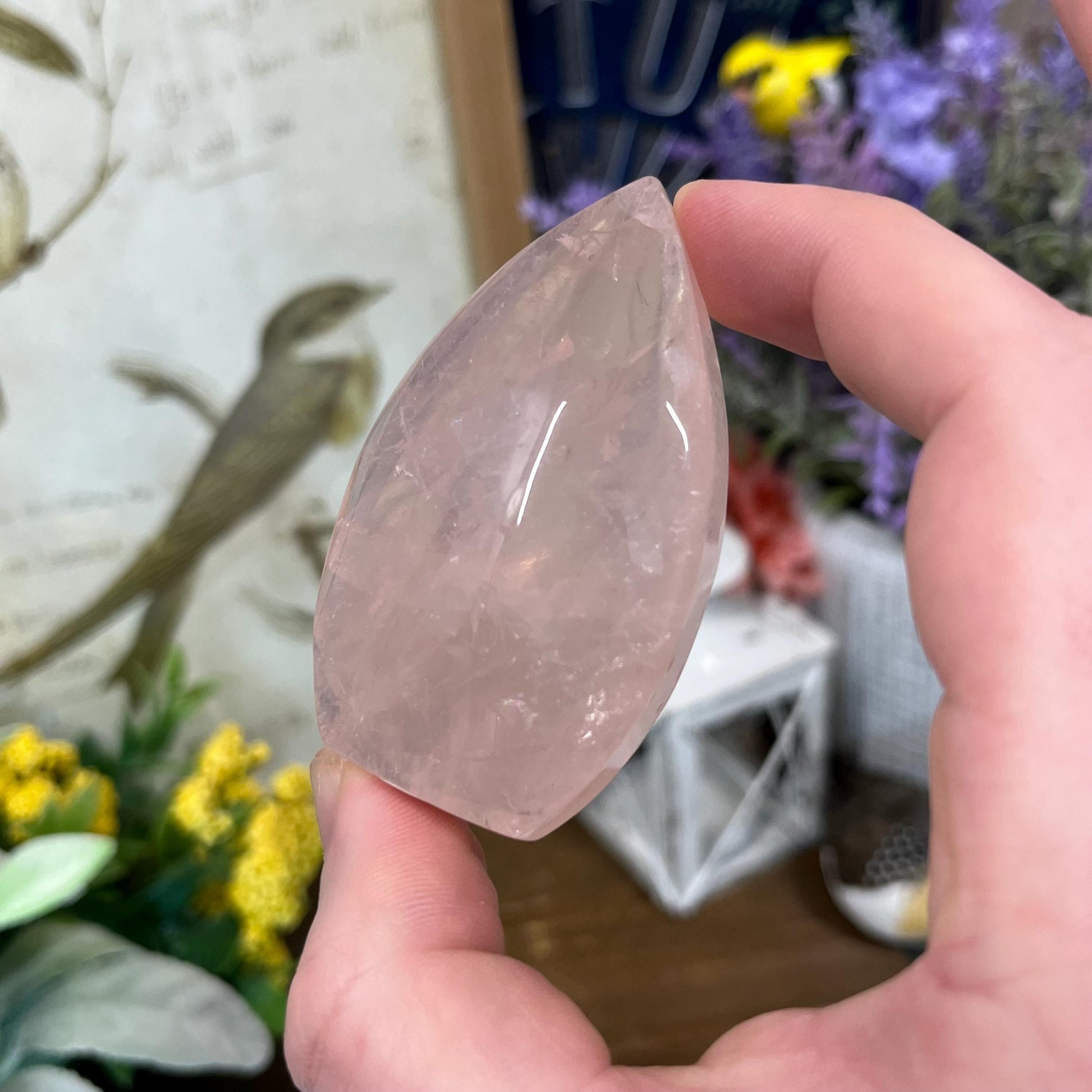 Rose Quartz Freeform | High Quality