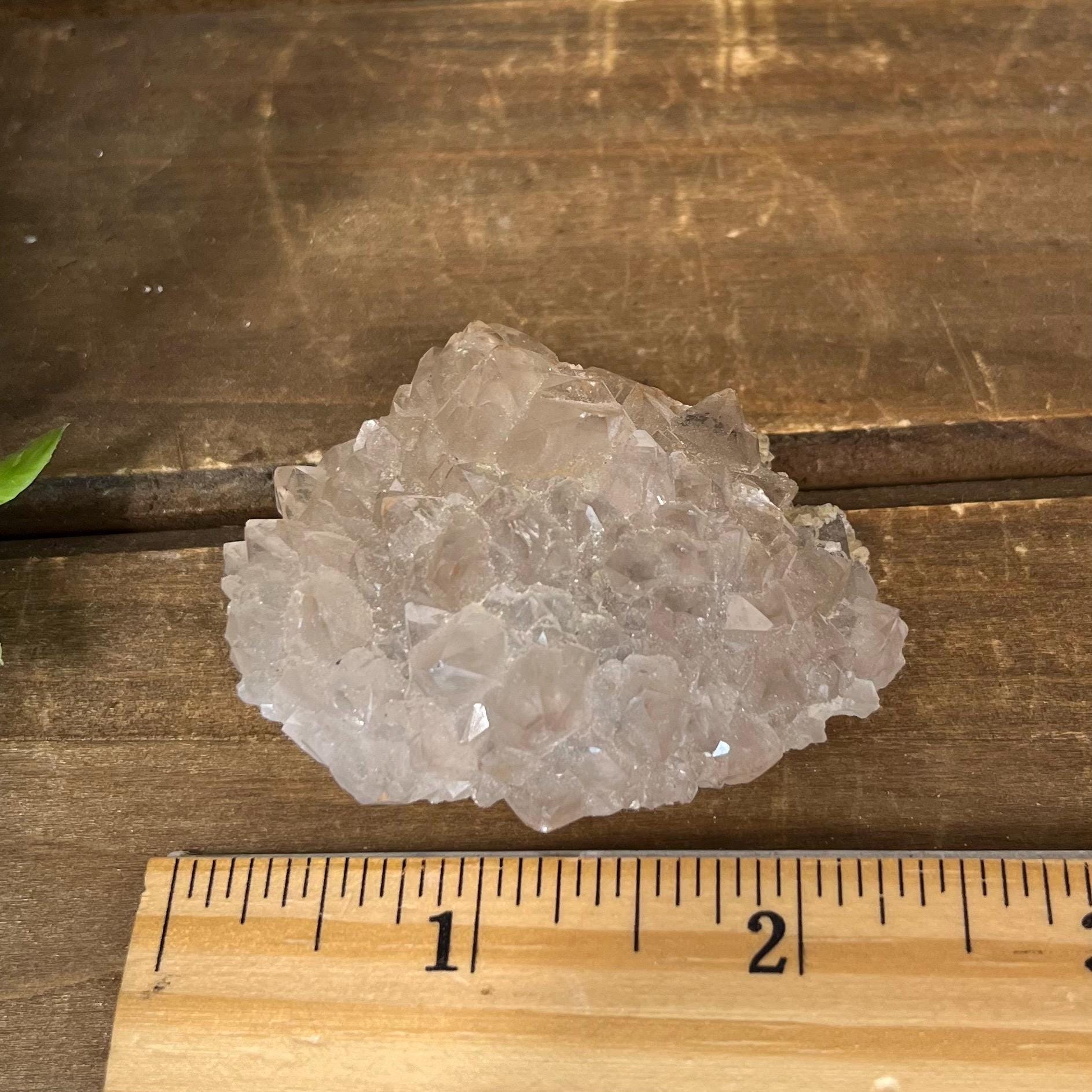 Smoky Quartz Specimen with Barite from Morocco | Mixed Mineral Specimen | Moroccan Fluorite
