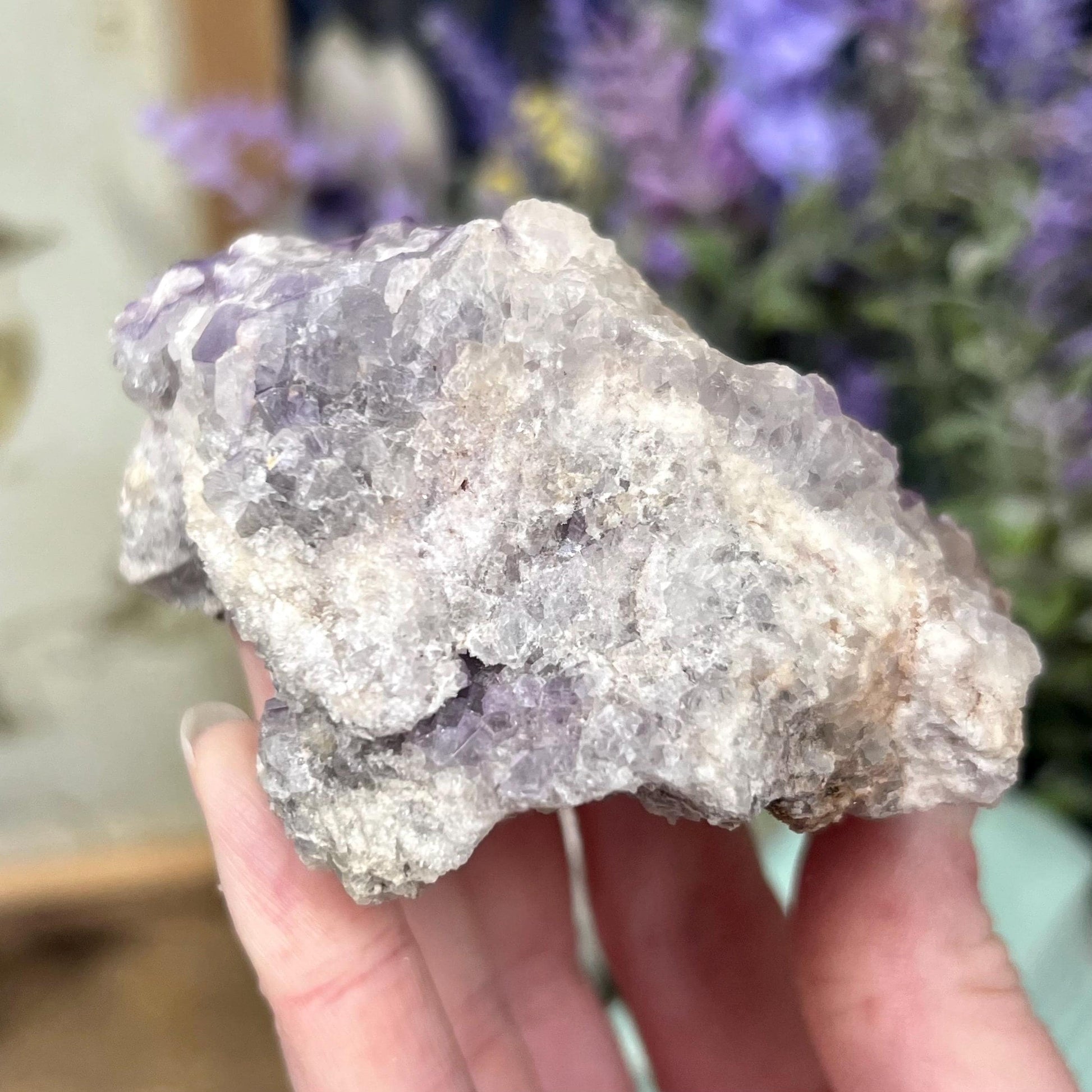 Moroccan Purple Fluorite Cluster | Cubic Fluorite Specimen