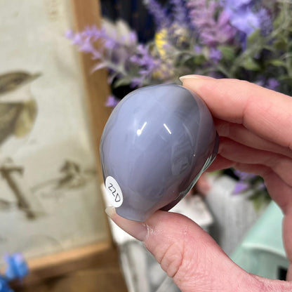 Agate Alien Head | Crystal Alien Carving