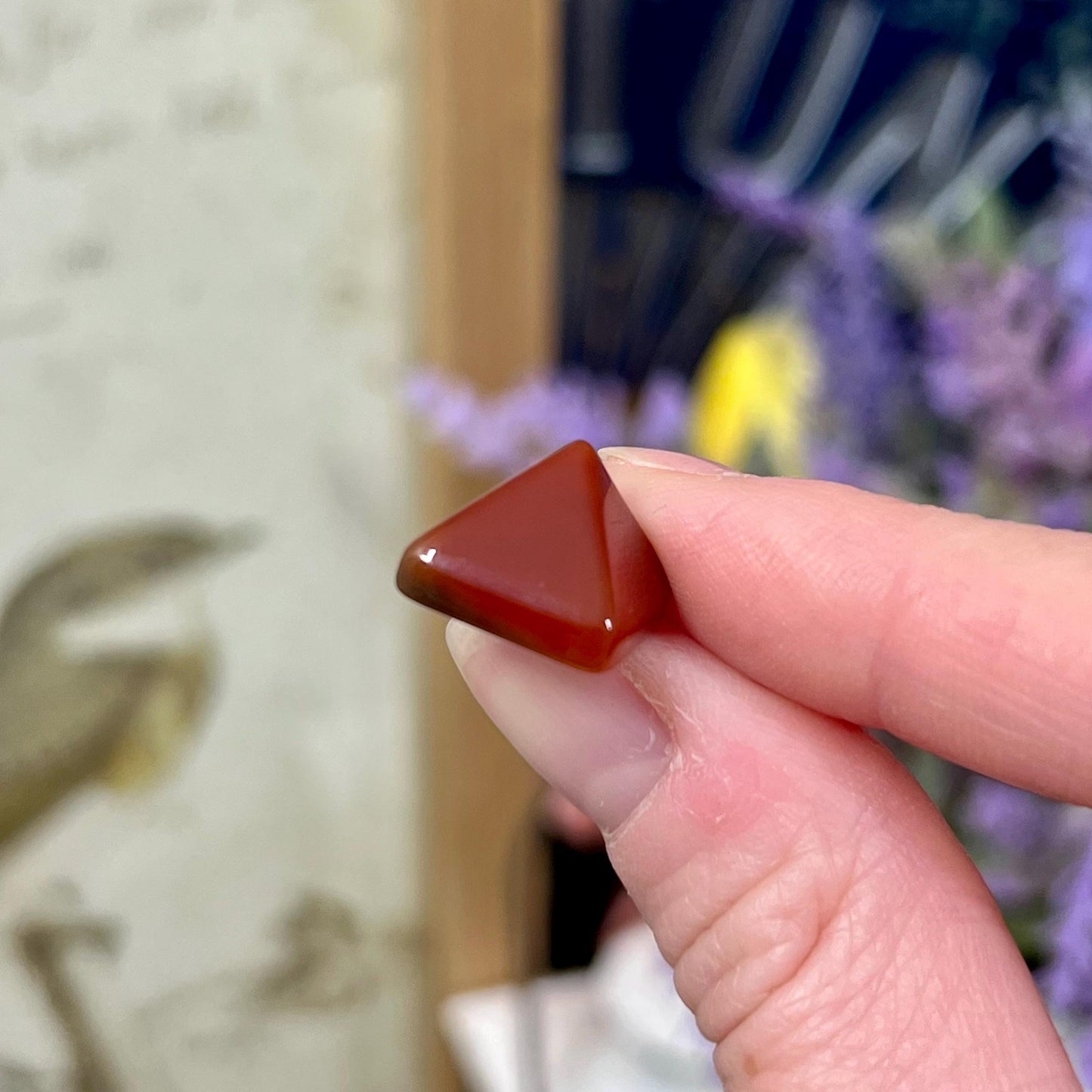 Mini Crystal Pyramid CHOOSE YOUR MATERIAL