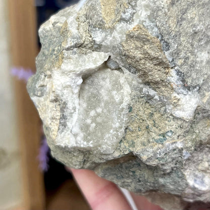 XXL High Quality Raw Blue Lace Agate Geode | Druzy Blue Lace Agate