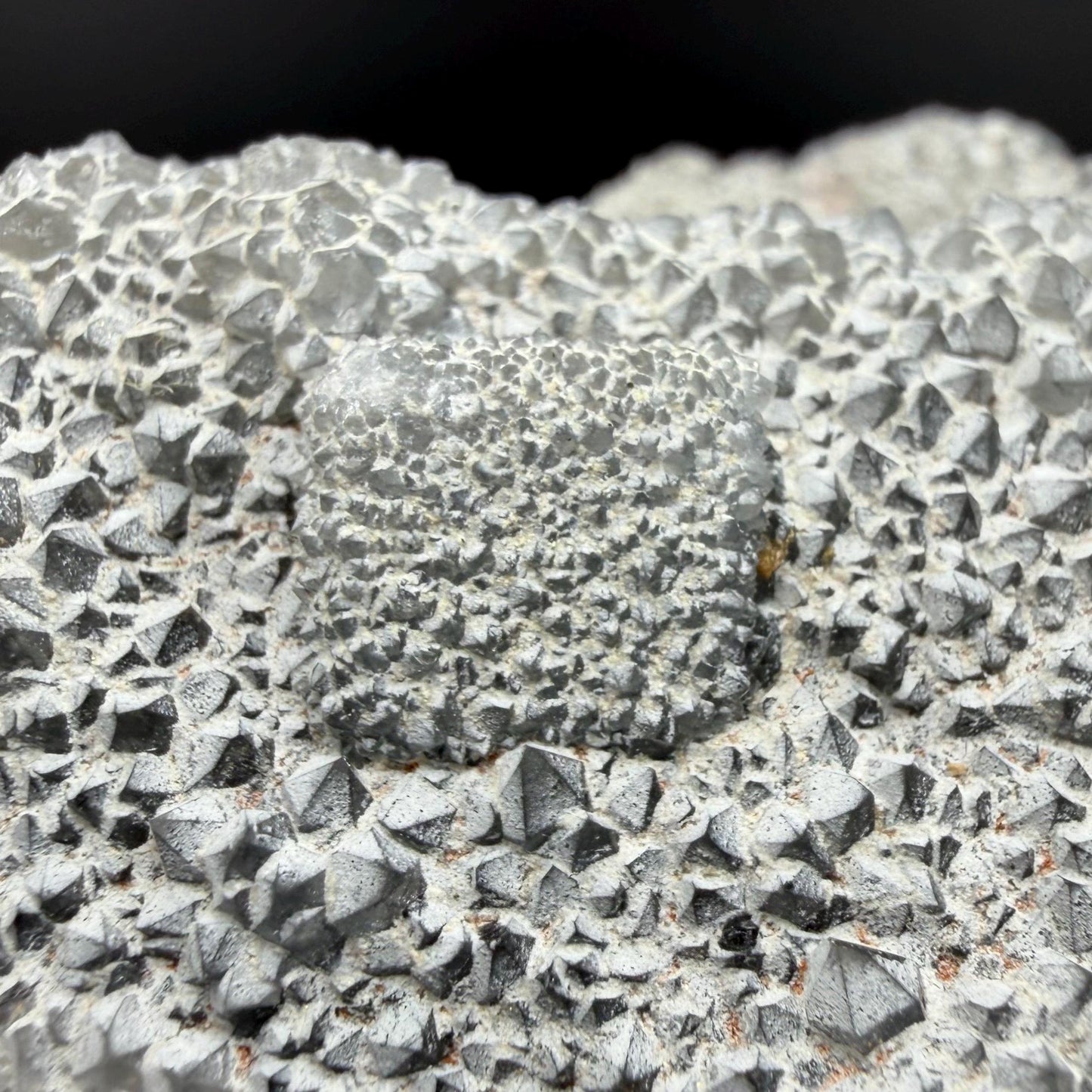 Sparkling Druzy Quartz on Cubic Fluorite | Quartz Epimorphs After Fluorite Cubes | Light Green Fluorite Mineral Specimen