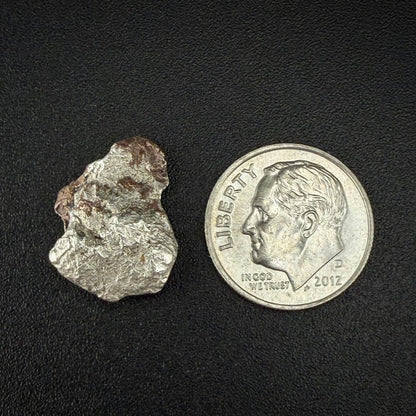 Native Silver-Copper ‘Half-Breed’ Nugget | 4.35g | Native Silver + Michigan Copper | Natural Copper Formation | Keweenaw Peninsula, Michigan