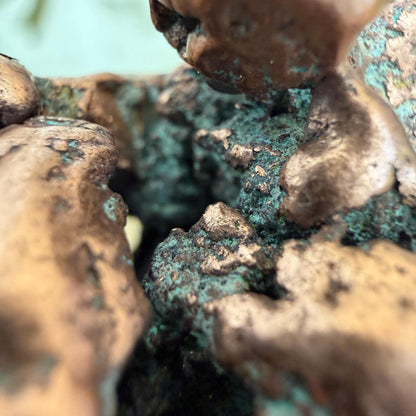 Large Native Copper Nugget | 193 grams | 0.425 lbs | Michigan Copper | Natural Copper Specimen | Keweenaw Copper