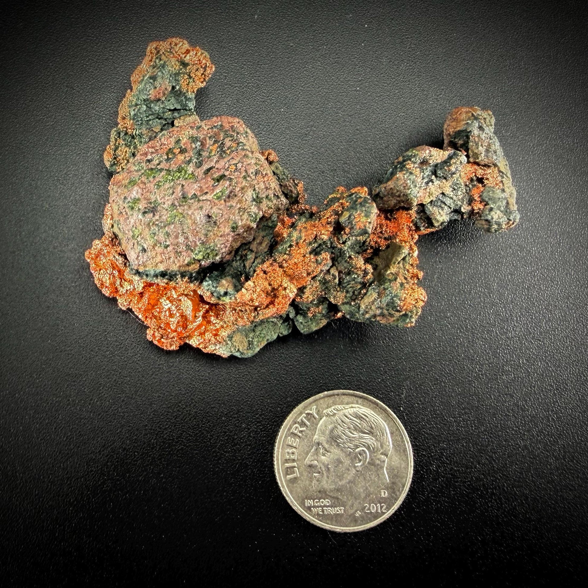 Native Copper Specimen | Small Display-Grade Natural Michigan Copper | Unique Keweenaw Peninsula Copper Formation