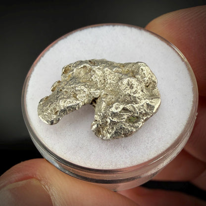 Native Silver Nugget | 3.78g | Rare Natural Silver Specimen | Historic Keweenaw Peninsula, Michigan