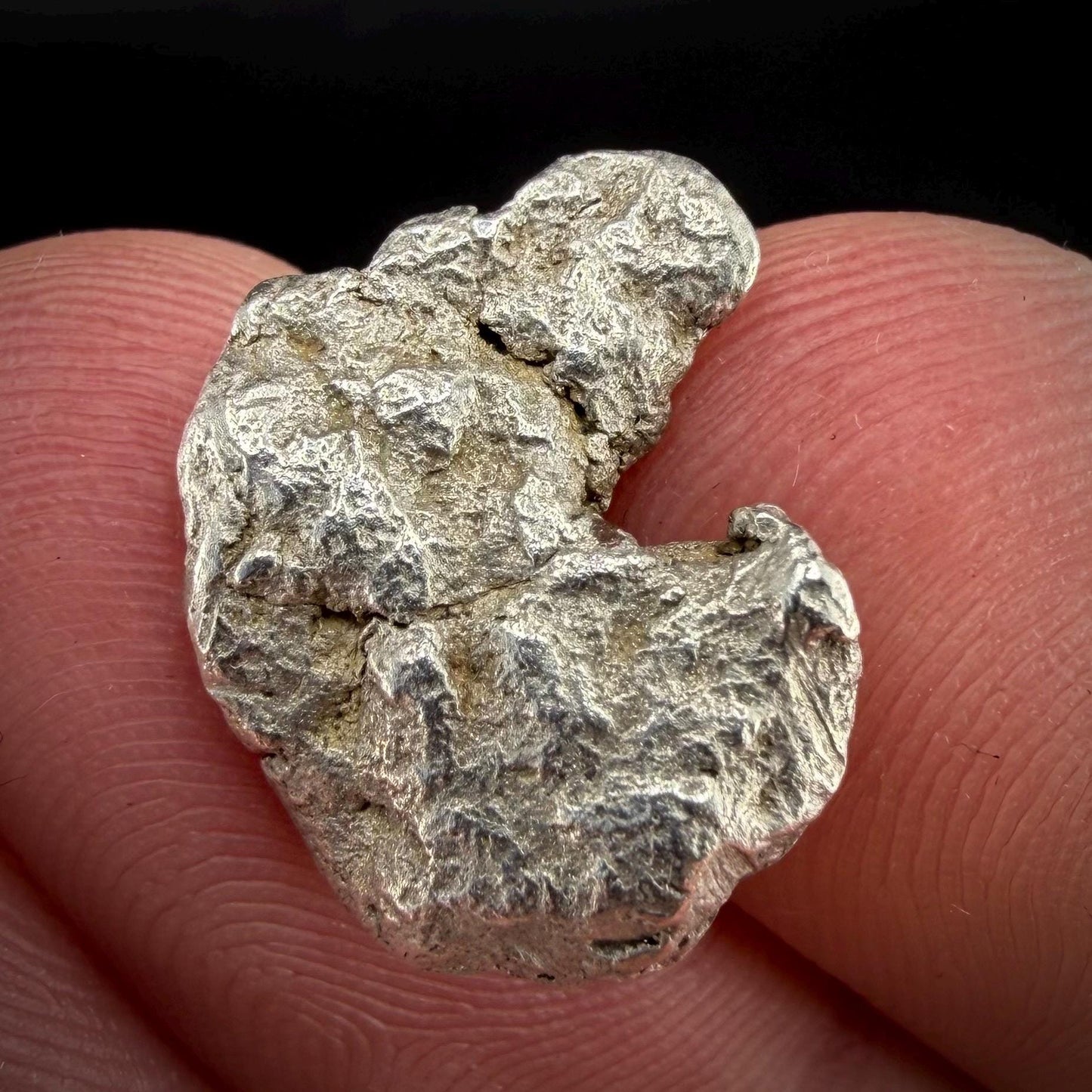 Native Silver Nugget | 3.78g | Rare Natural Silver Specimen | Historic Keweenaw Peninsula, Michigan