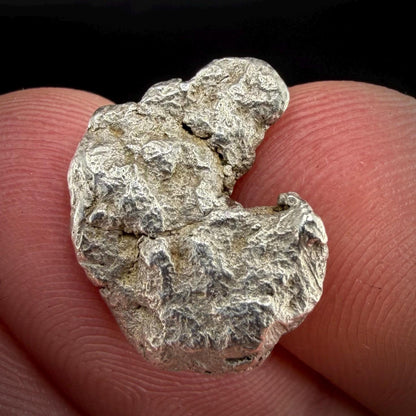 Native Silver Nugget | 3.78g | Rare Natural Silver Specimen | Historic Keweenaw Peninsula, Michigan