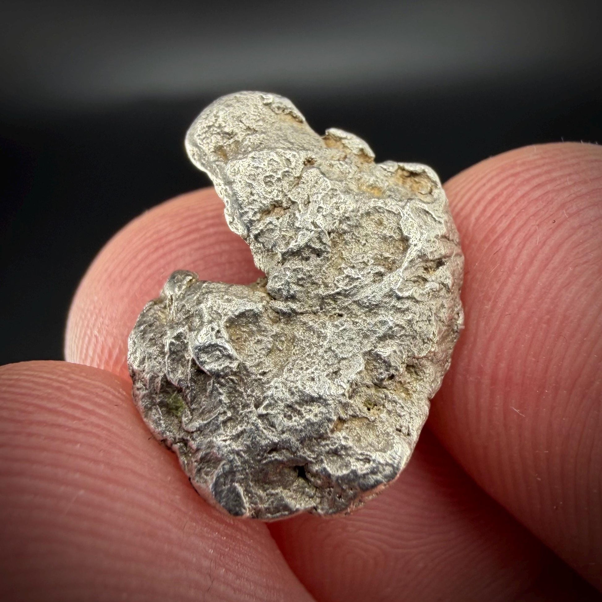 Native Silver Nugget | 3.78g | Rare Natural Silver Specimen | Historic Keweenaw Peninsula, Michigan