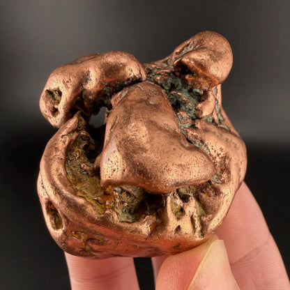 Large Native Copper Nugget | 193 grams | 0.425 lbs | Michigan Copper | Natural Copper Specimen | Keweenaw Copper