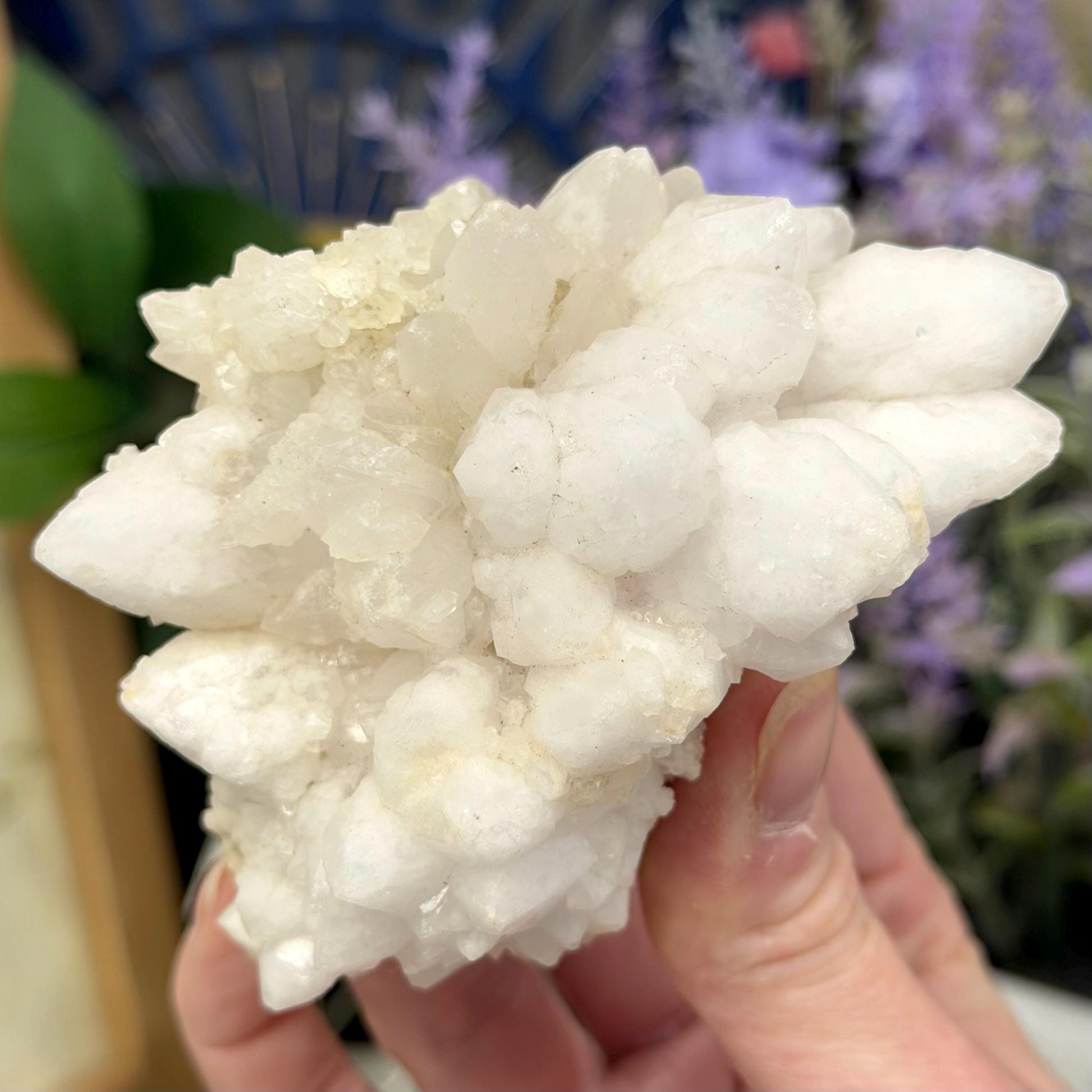 White Quartz Cluster from Morocco | Unique Quartz Specimen
