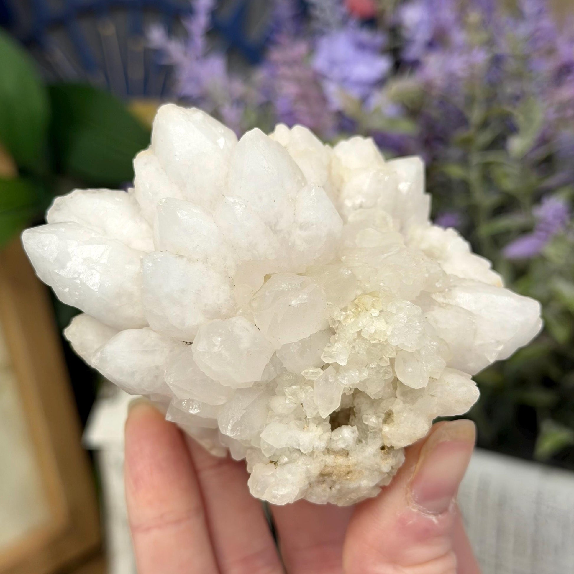 White Quartz Cluster from Morocco | Unique Quartz Specimen