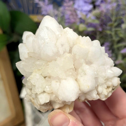 White Quartz Cluster from Morocco | Unique Quartz Specimen