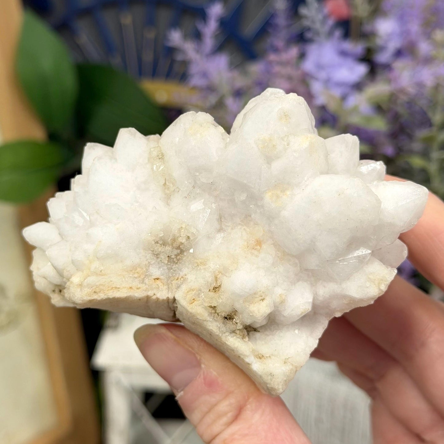 White Quartz Cluster from Morocco | Unique Quartz Specimen