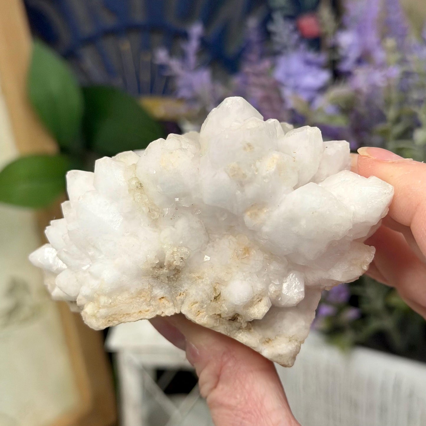 White Quartz Cluster from Morocco | Unique Quartz Specimen
